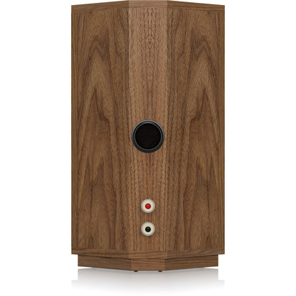 Tannoy Autograph Mini Regallautsprecher Rückansicht mit Bassreflexöffnung und Anschlussklemmen