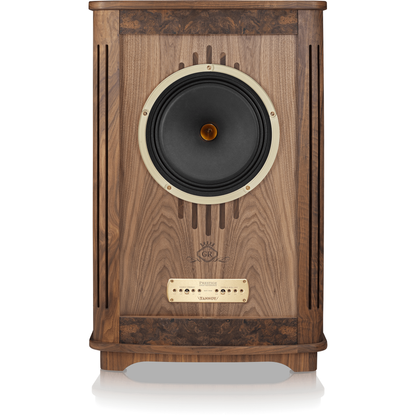 Tannoy Canterbury GR Standlautsprecher Frontansicht ohne Frontbespannung mit Dual-Concentric-Treiber