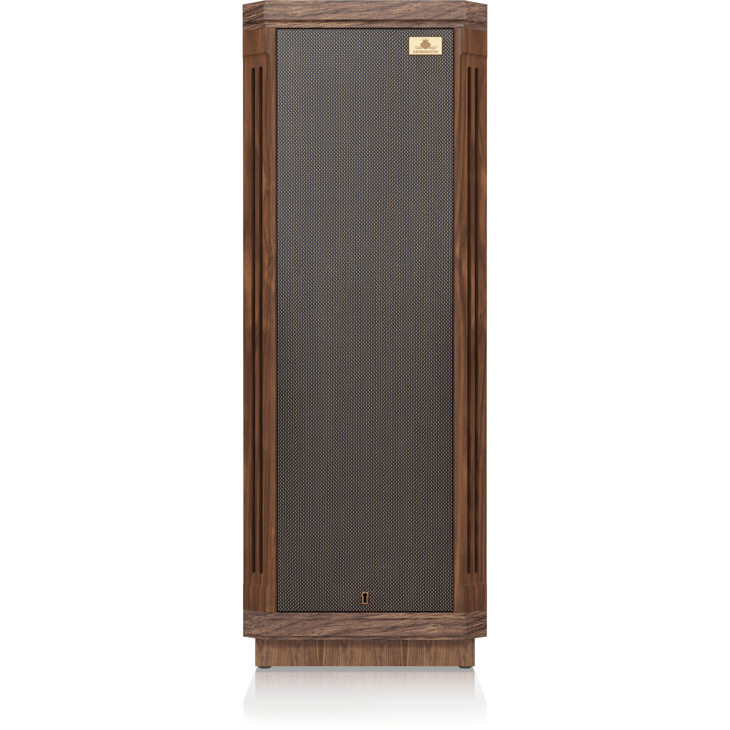 Tannoy Kensington GR Standlautsprecher Frontansicht mit montierter Frontbespannung