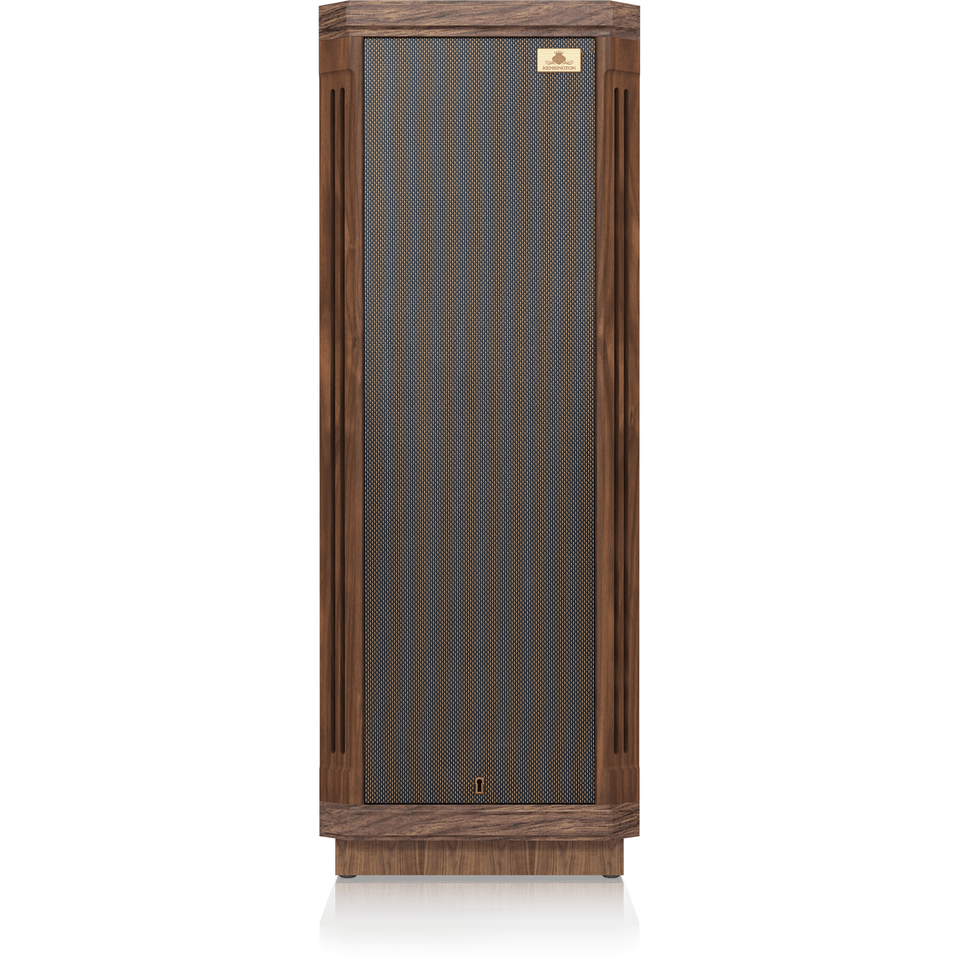 Tannoy Kensington GR Standlautsprecher Frontansicht mit montierter Frontbespannung