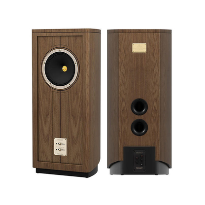 Tannoy Prestige GRF Standlautsprecher Paaransicht mit Front- und Rückseite nebeneinander