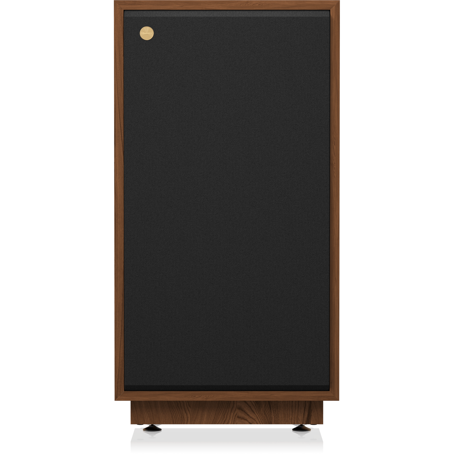 Tannoy SGM 12 Standlautsprecher Frontansicht mit montierter Frontbespannung und Sockel