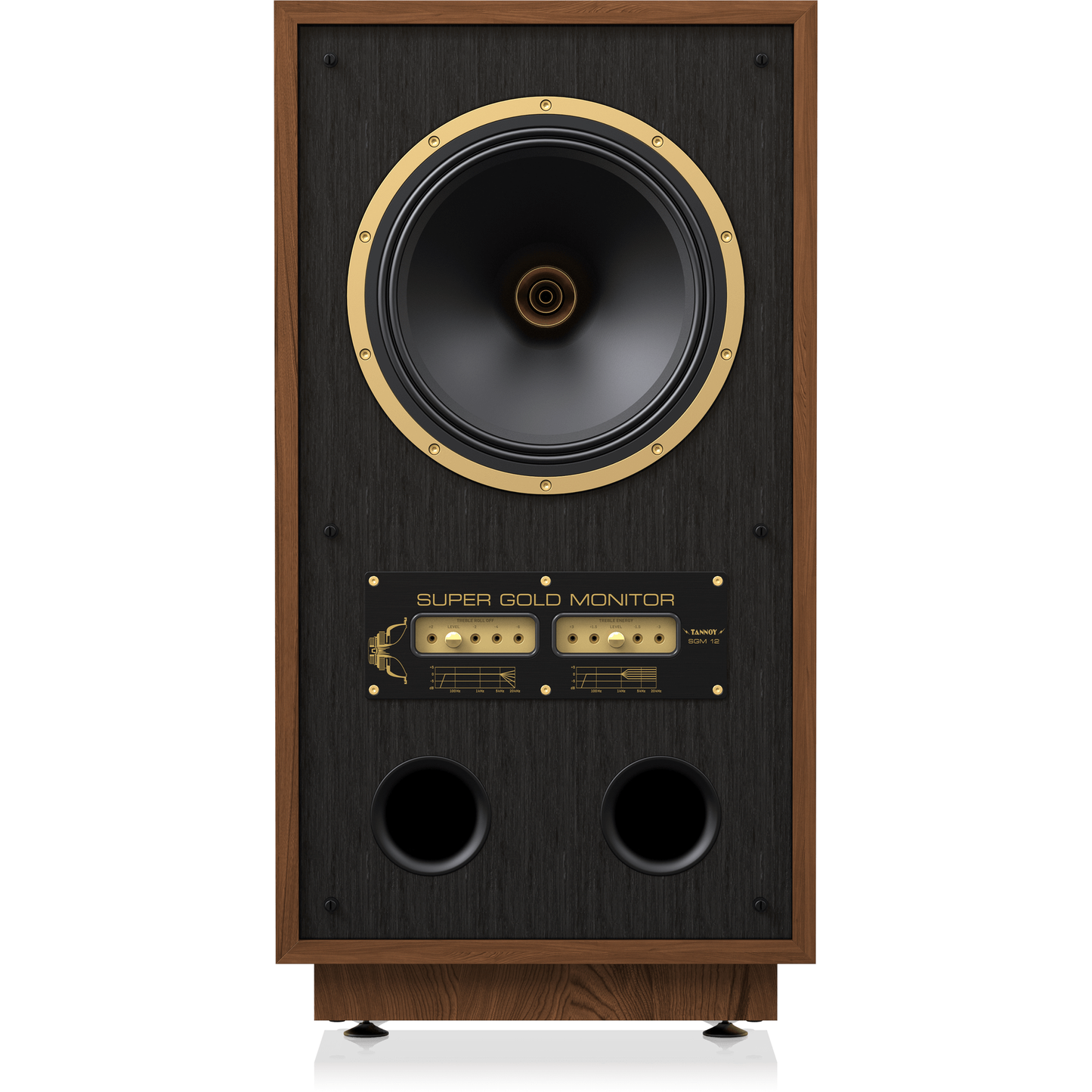 Tannoy SGM 12 Standlautsprecher Frontansicht ohne Frontbespannung mit Dual-Concentric-Chassis