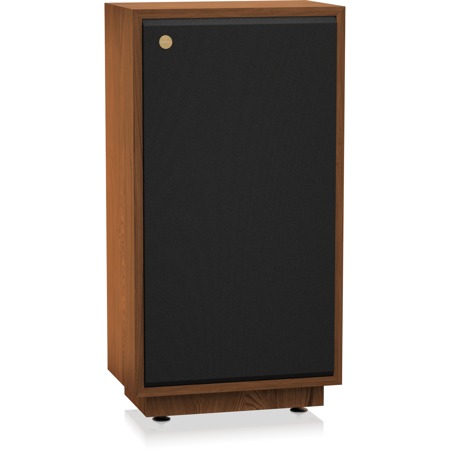 Tannoy SGM 12 Standlautsprecher Schrägansicht von links mit montierter Frontbespannung