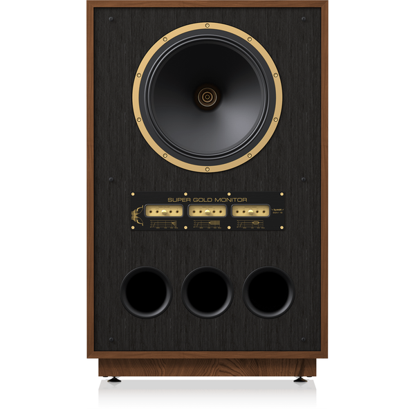 Tannoy SGM 15 Standlautsprecher Frontansicht ohne Frontbespannung mit Dual-Concentric-Chassis und Energieweiche