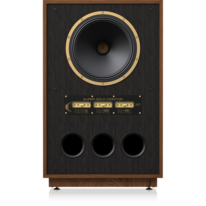 Tannoy SGM 15 Standlautsprecher Frontansicht ohne Frontbespannung mit Dual-Concentric-Chassis und Energieweiche