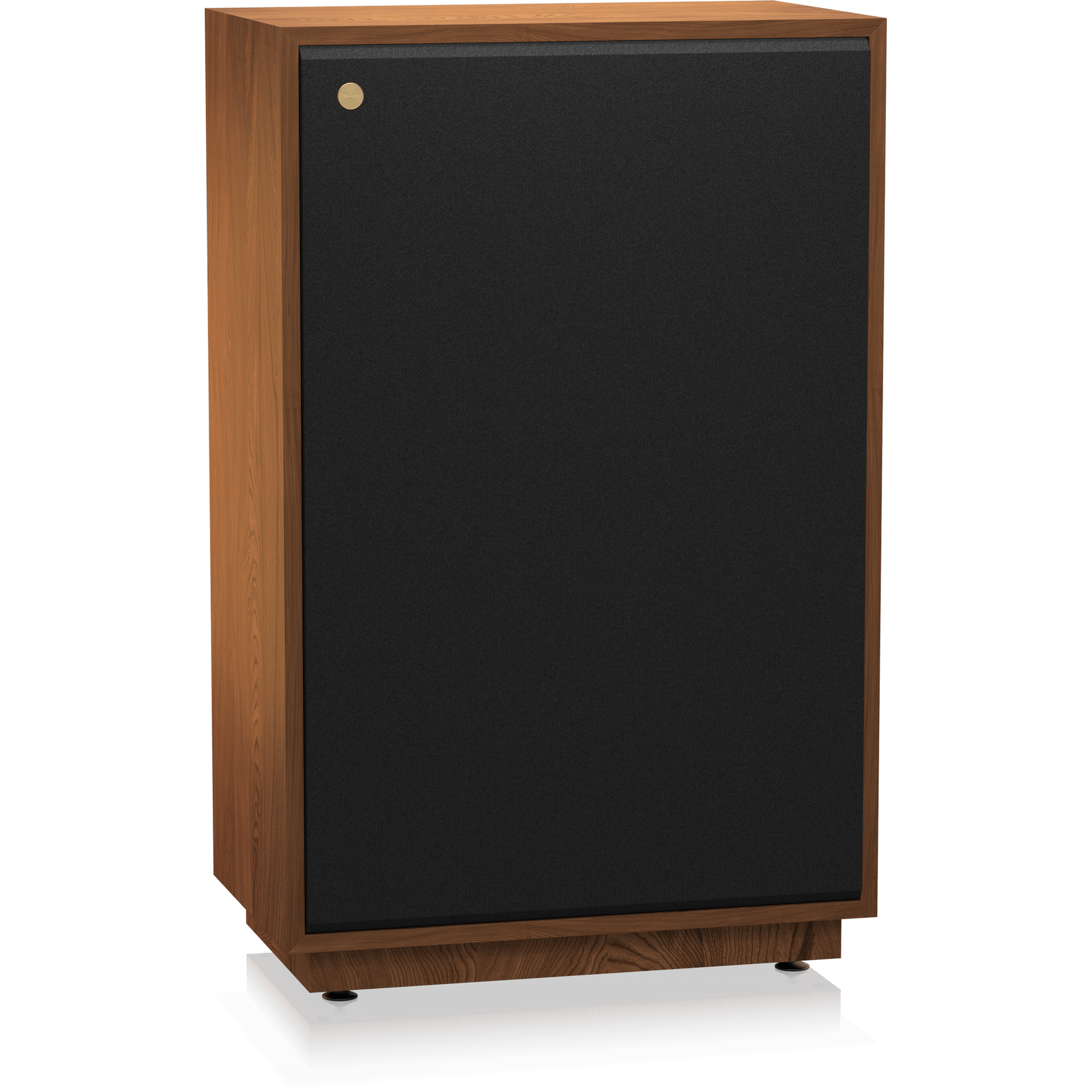 Tannoy SGM 15 Standlautsprecher Schrägansicht von links mit montierter Frontbespannung