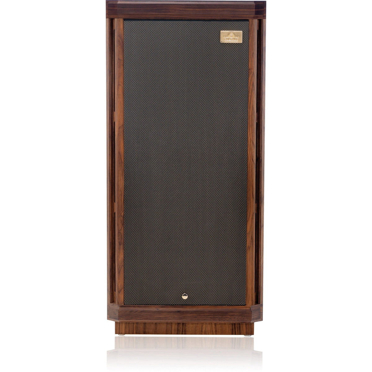 Tannoy Stirling GR Standlautsprecher Vorführmodell, Frontansicht mit montierter Frontbespannung