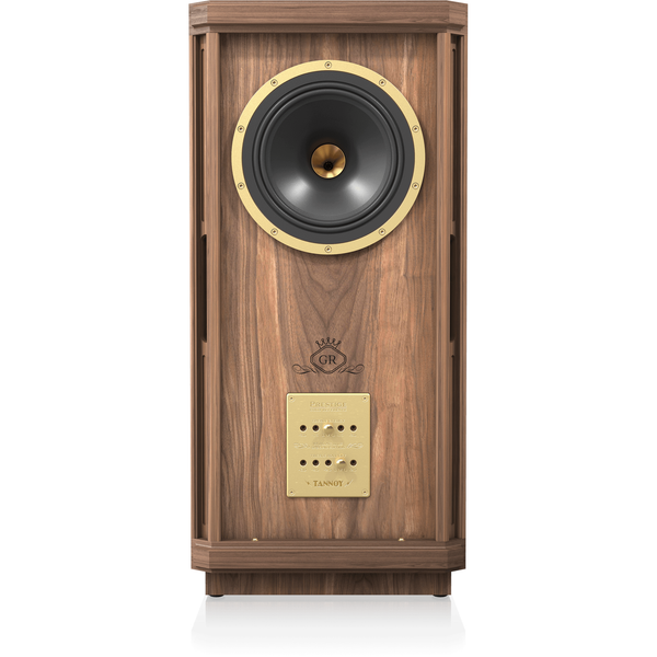 Tannoy Stirling III LZ SE Standlautsprecher Frontansicht ohne Frontbespannung mit Dual-Concentric-Chassis