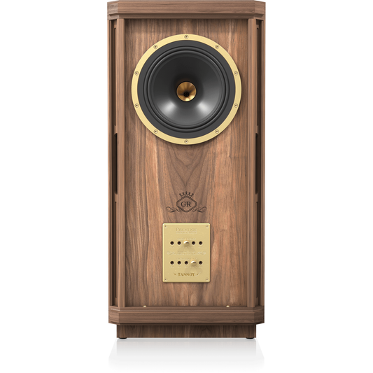 Tannoy Stirling III LZ SE Standlautsprecher Frontansicht ohne Frontbespannung mit Dual-Concentric-Chassis