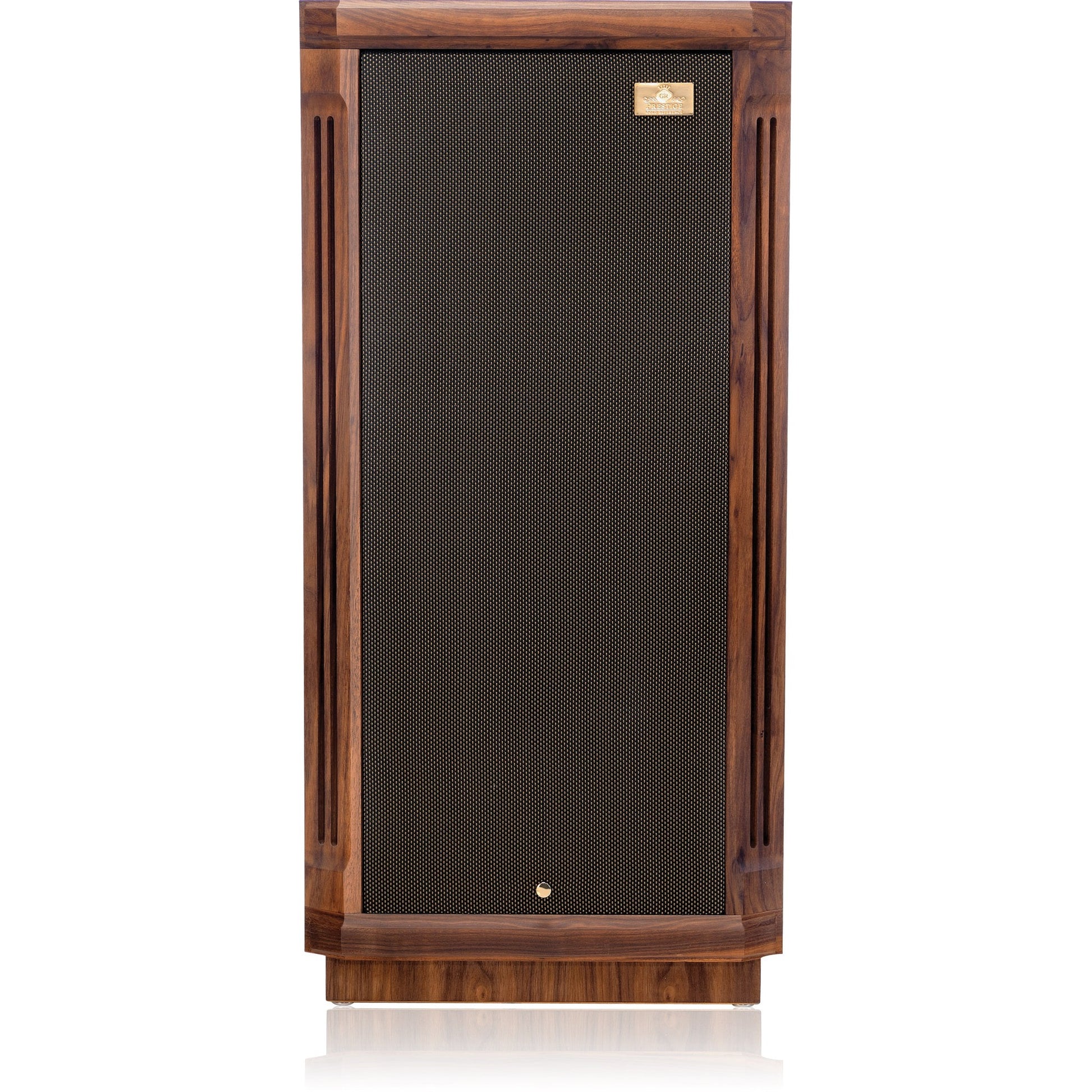 Tannoy Turnberry GR Standlautsprecher Frontansicht mit montierter Frontbespannung