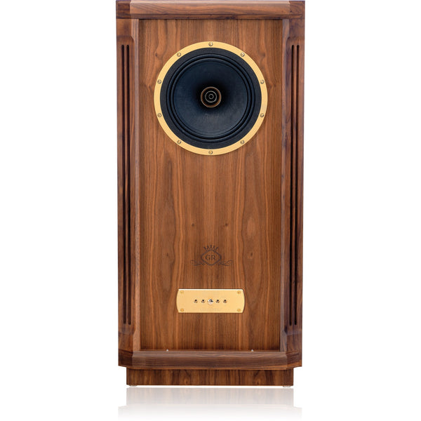 Tannoy Turnberry GR Standlautsprecher Frontansicht ohne Frontbespannung mit Dual-Concentric-Chassis