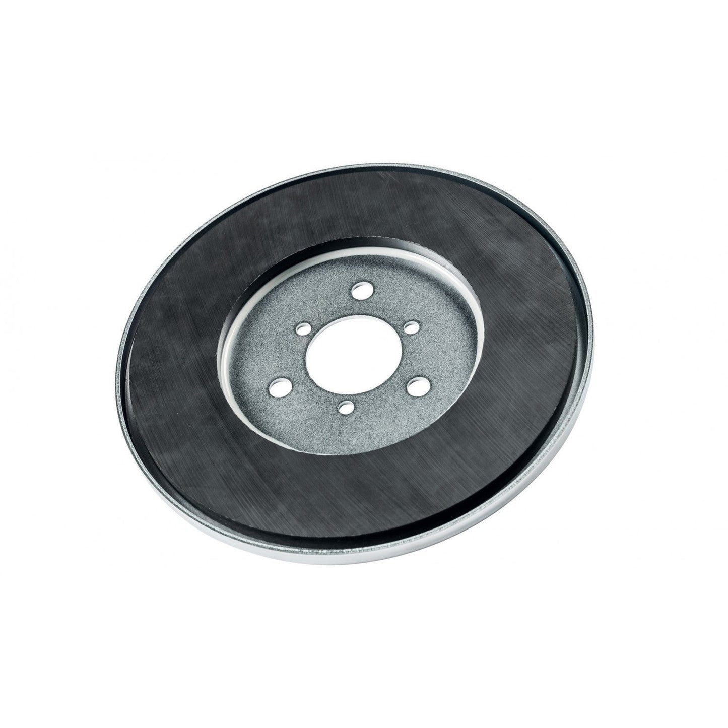 Technics SL-1000R Plattenspieler Detailansicht Plattenteller von unten mit Dämpfungsschicht
