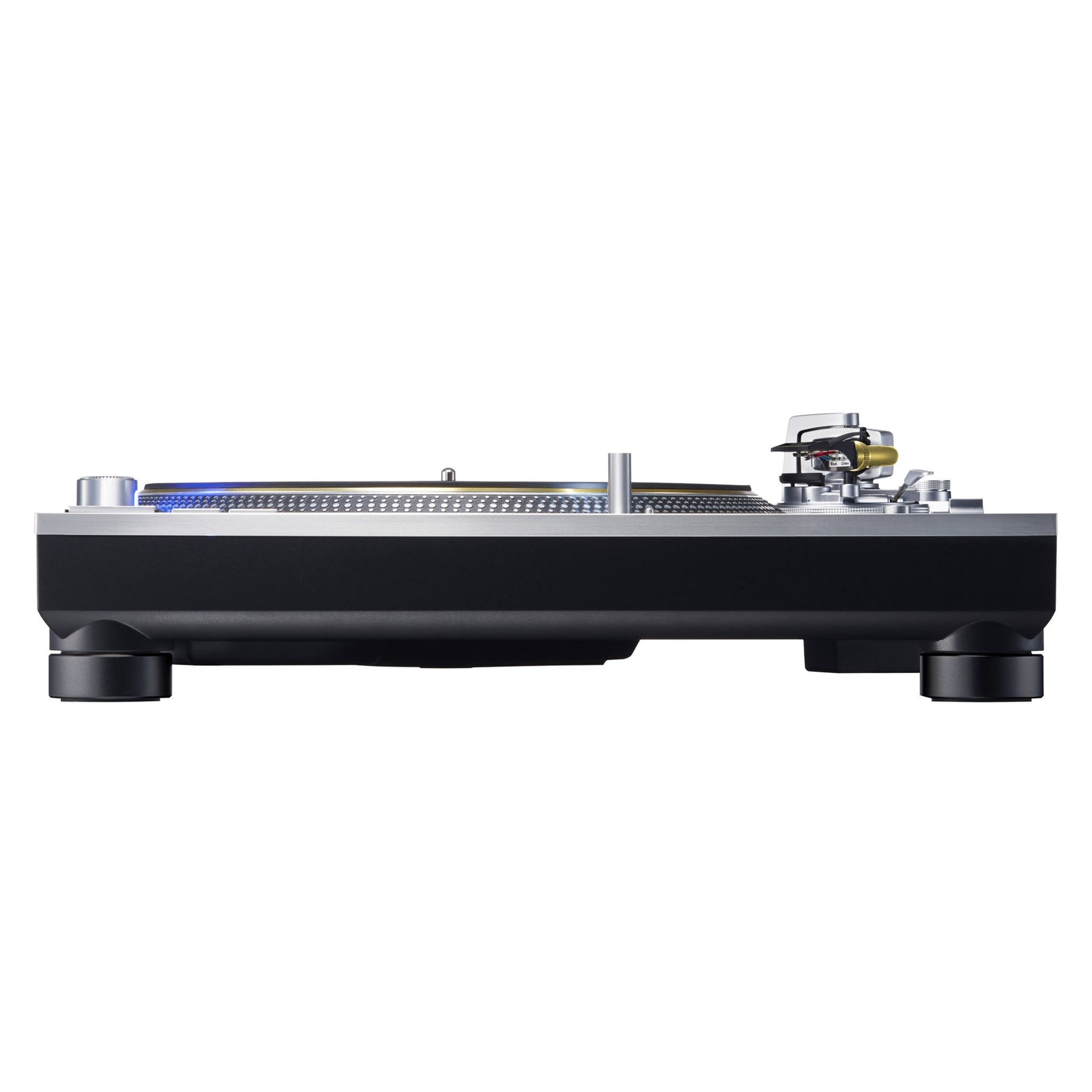 Technics SL-1200GME Master Edition Plattenspieler Seitenansicht mit Tonarm-Profil