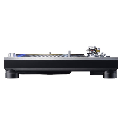 Technics SL-1200GME Master Edition Plattenspieler Seitenansicht mit Tonarm-Profil