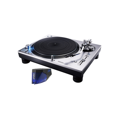 Technics SL-1200GR2 + 2M Blue Plattenspieler-Set Lieferumfang mit Ortofon 2M Blue Tonabnehmer