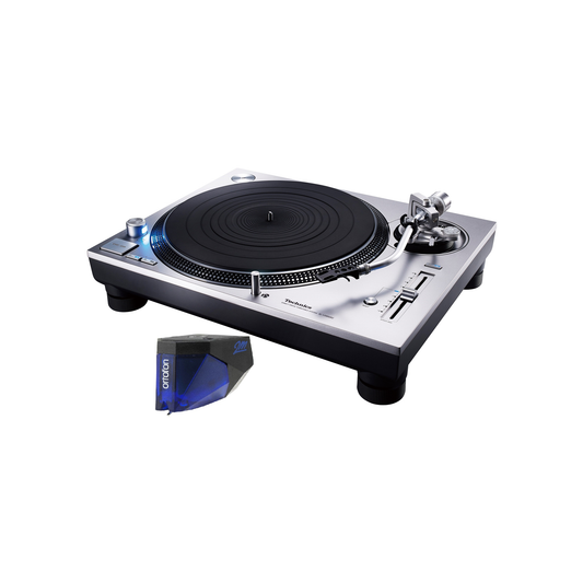 Technics SL-1200GR2 + 2M Blue Plattenspieler-Set Lieferumfang mit Ortofon 2M Blue Tonabnehmer