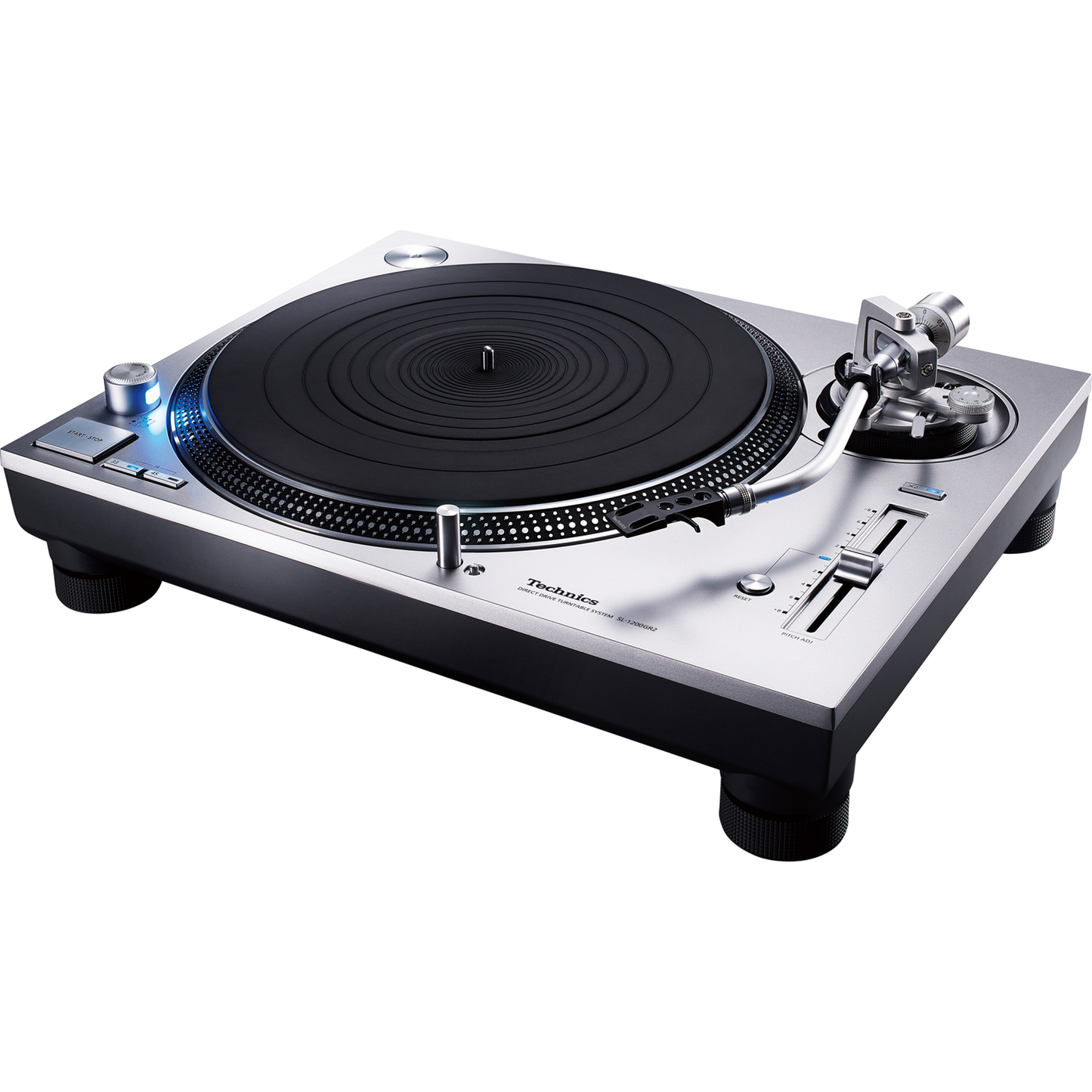 Technics SL-1200GR2 + 2M Bronze Plattenspieler-Set Schrägansicht