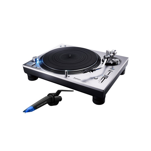 Technics SL-1200GR2 + Concorde Music Blue Plattenspieler-Set Lieferumfang mit Tonabnehmer