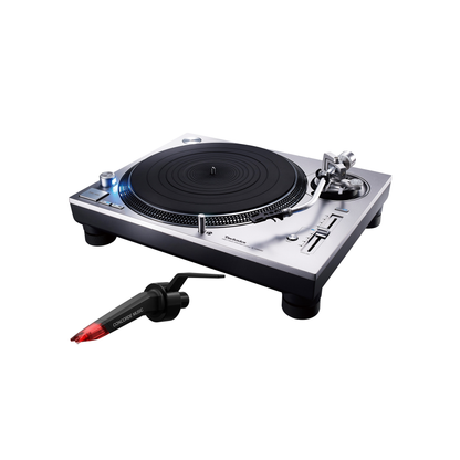 Technics SL-1200GR2 + Concorde Music Red Plattenspieler-Set Lieferumfang mit Tonabnehmer
