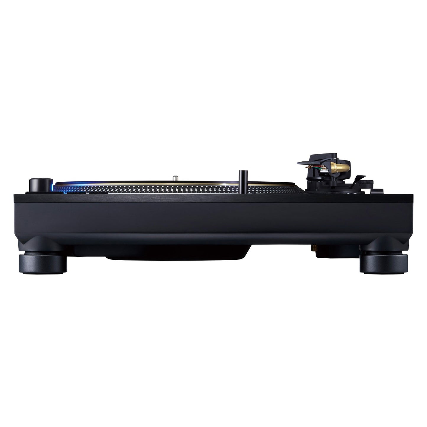 Technics SL-1210GME Master Edition Plattenspieler Seitenansicht mit Tonarm-Profil
