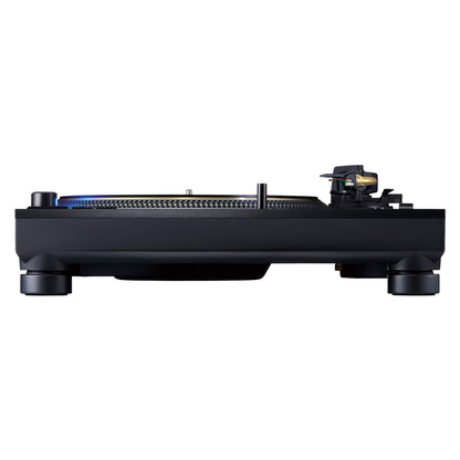 Technics SL-1210GME Master Edition Plattenspieler Seitenansicht mit Tonarm-Profil