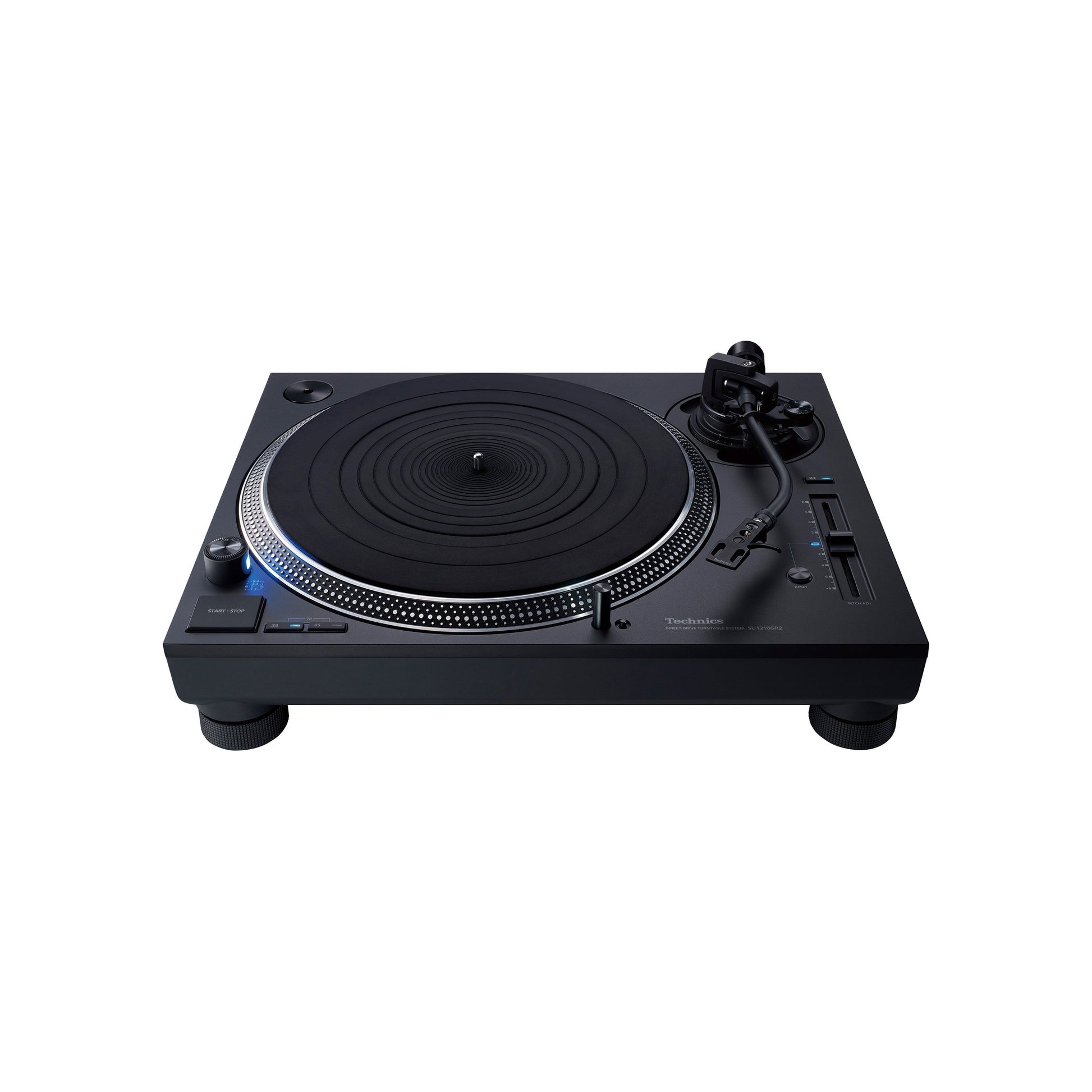Technics SL-1210GR2 + Ortofon MC X30 Set, Frontansicht ohne Staubschutzhaube
