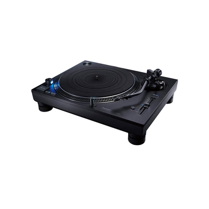 Technics SL-1210GR2 + Ortofon MC X30 Set, Schrägansicht Plattenspieler Schwarz