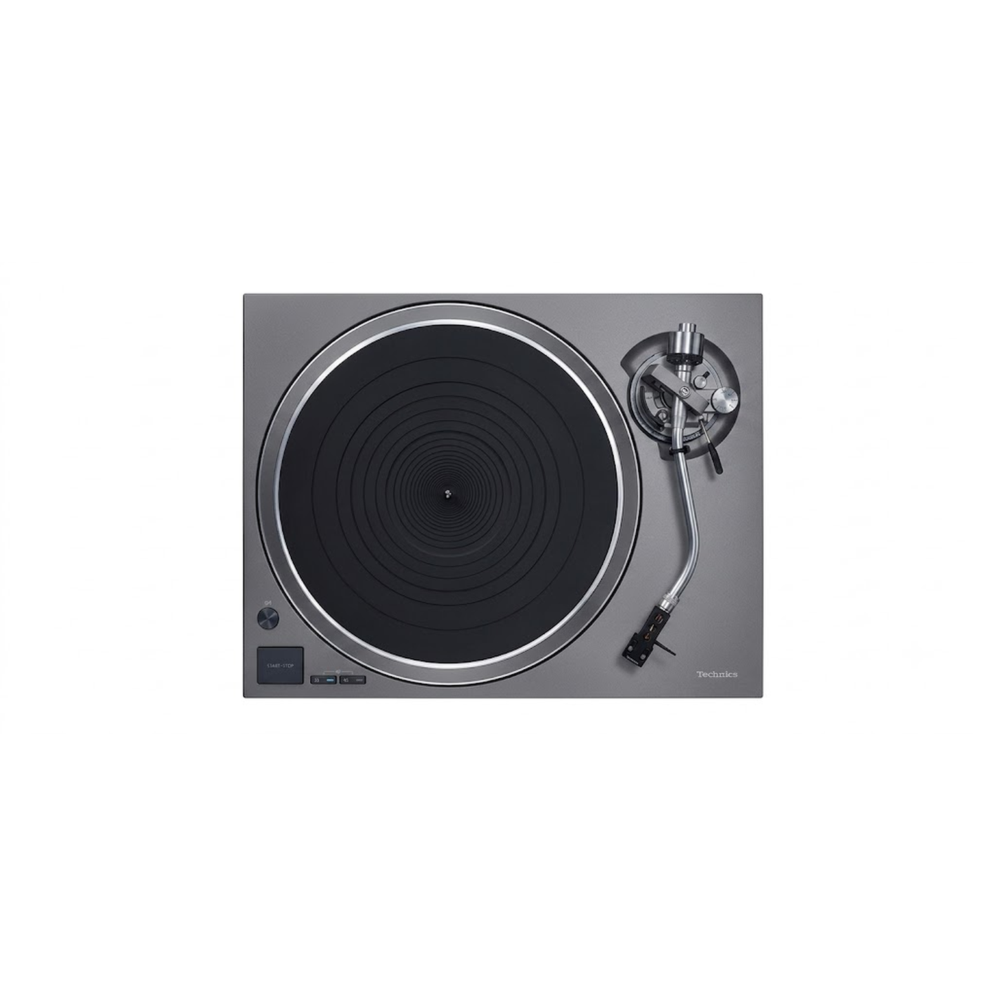 Technics SL-1500CS Plattenspieler Draufsicht mit Plattenteller, Tonarm und Bedienelementen