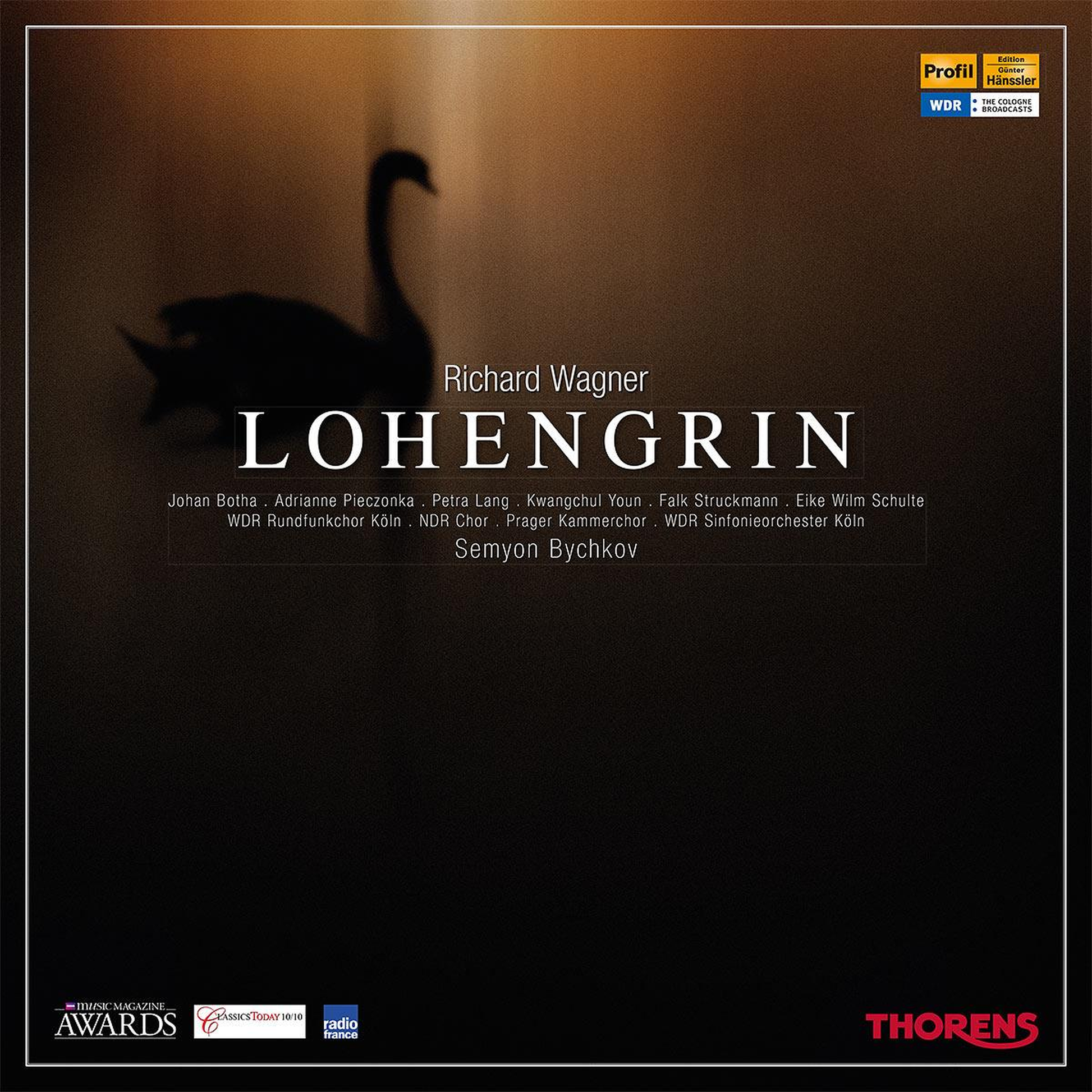Thorens Lohengrin 5-LP Vinyl-Edition Albumcover Richard Wagner