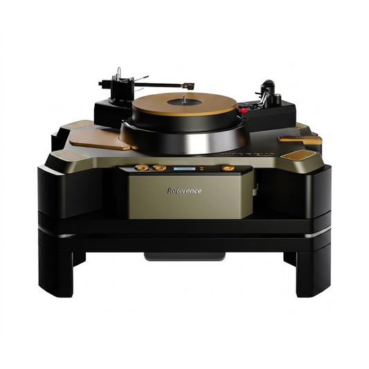 Thorens New Reference Gold Plattenspieler Frontansicht
