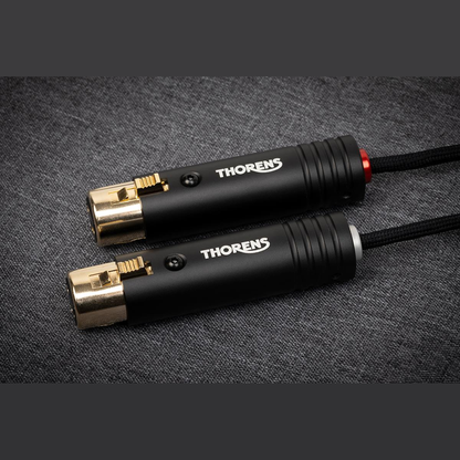 Thorens PhonoConnect PHC 150 Phono-Kabel Detailansicht 3 XLR-Kupplungen dreipolig