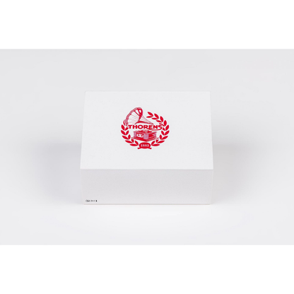Thorens SPU 124 MC-Tonabnehmer Lieferumfang 2 geschlossene Präsentationsbox mit Thorens-Logo