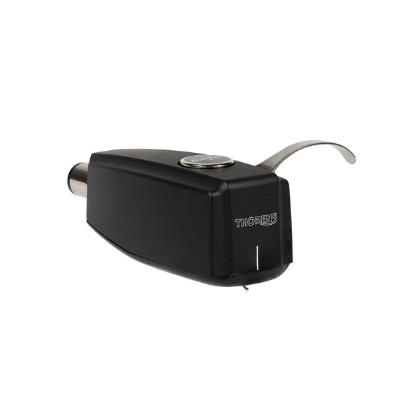 Thorens SPU 124 MC-Tonabnehmer Seitenansicht mit Headshell und Fingerlift