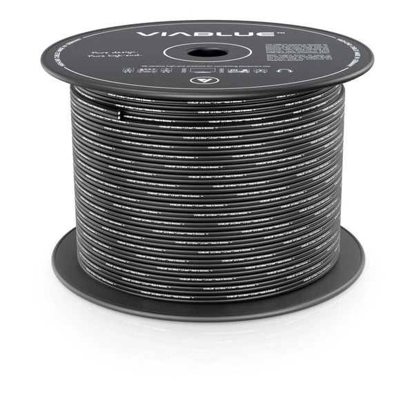 ViaBlue LS-2 Silver Lautsprecherkabel 1,5 mm² – Frontansicht