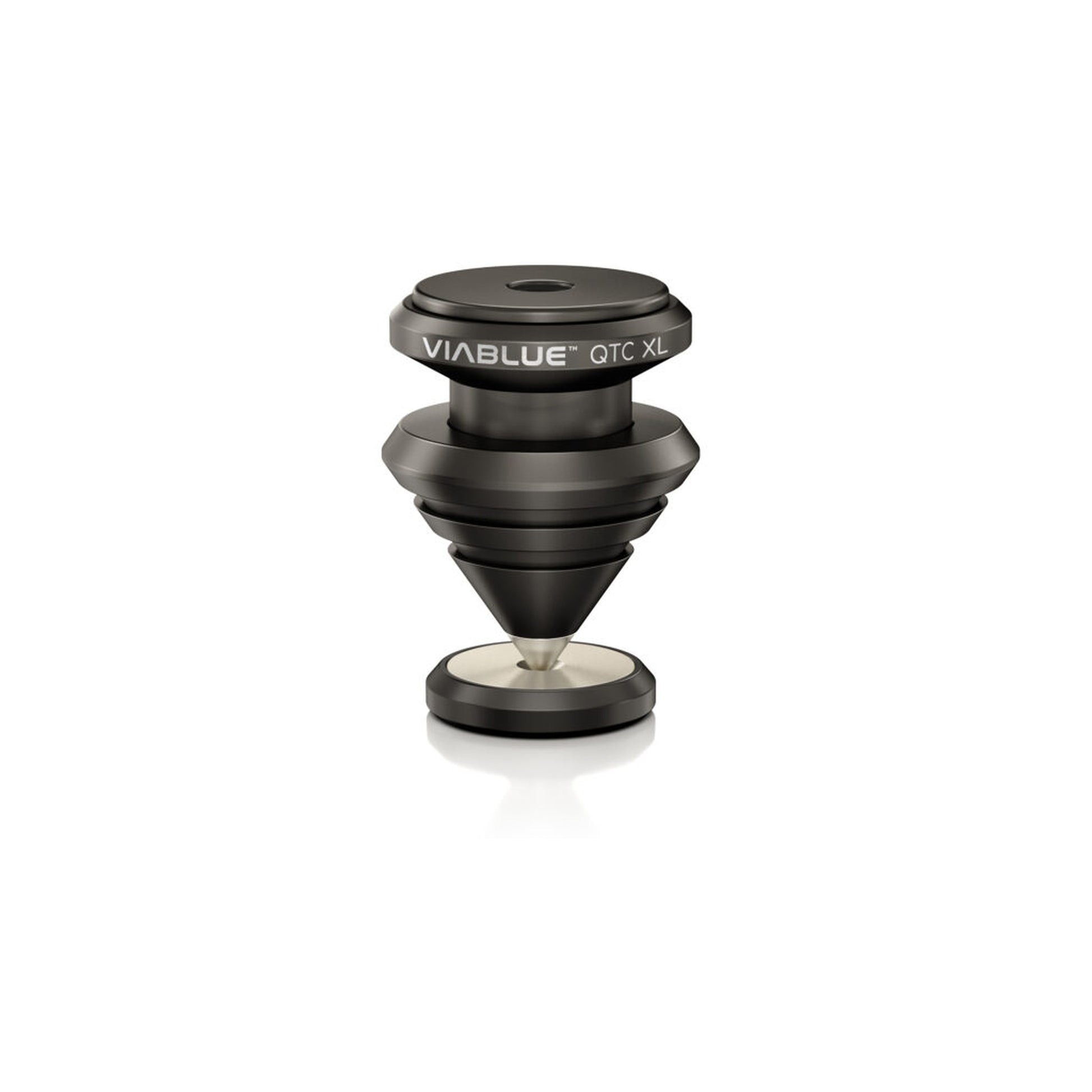 ViaBlue QTC XL Spikes Schwarz – Frontansicht