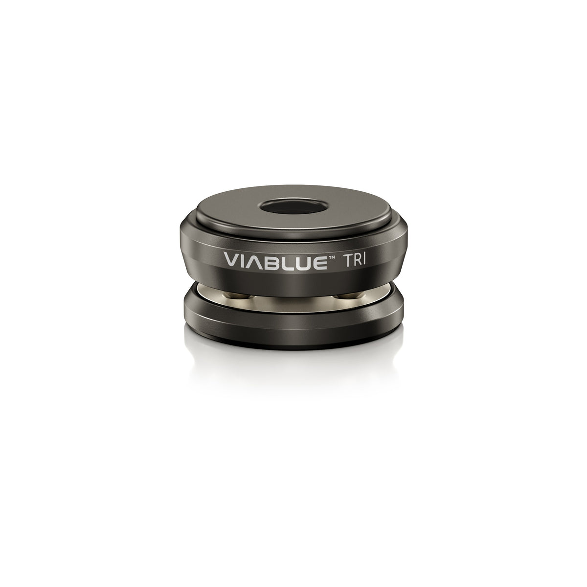 ViaBlue TRI Spikes Schwarz – Frontansicht