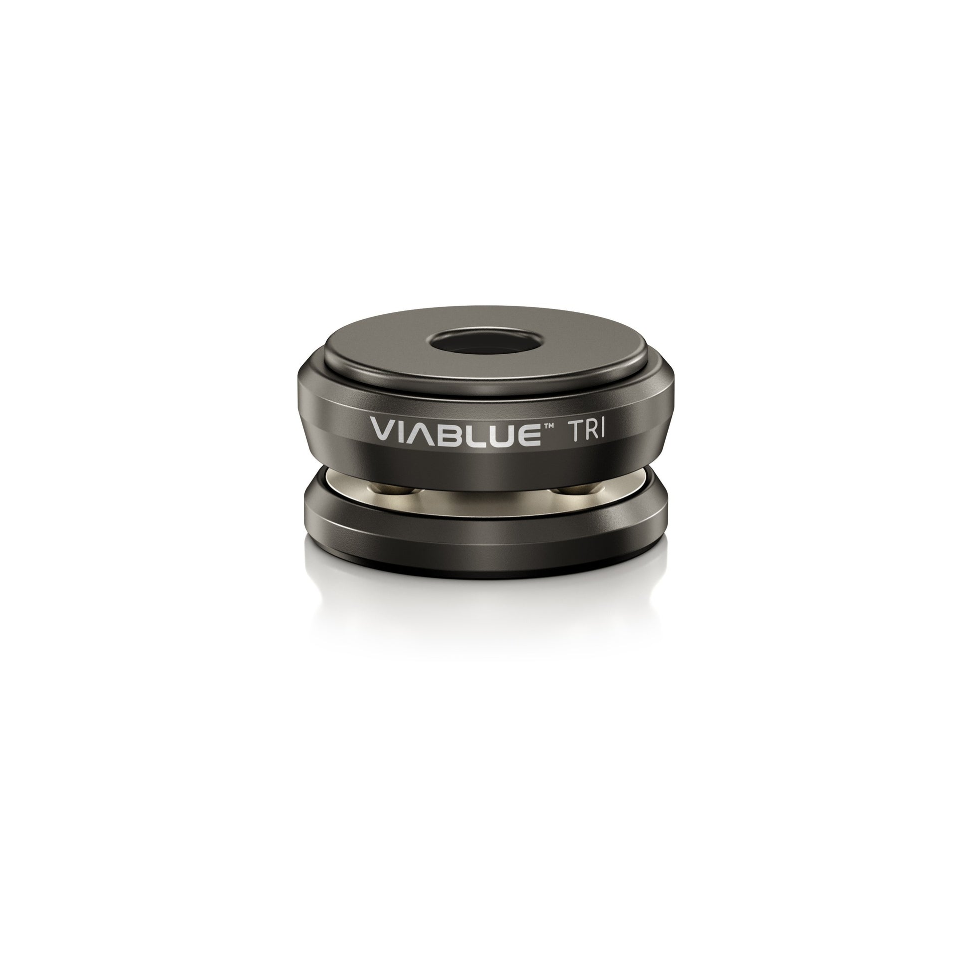ViaBlue TRI Spikes Schwarz – Frontansicht
