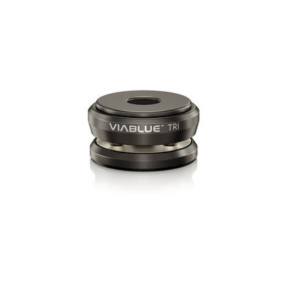 ViaBlue TRI Spikes Schwarz – Frontansicht