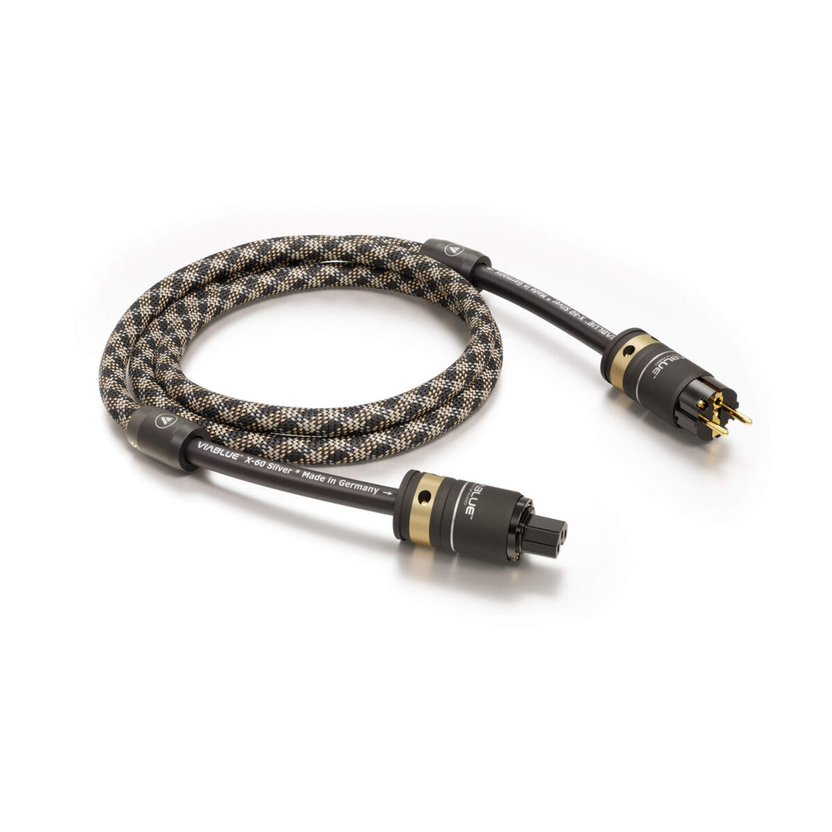 ViaBlue X-60 T6S Netzkabel Schutzkontakt (EU) – Frontansicht