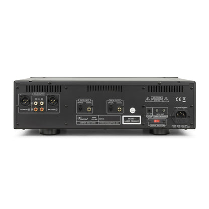 Vincent CD-600 CD-Player mit D/A-Wandler Rückansicht mit Anschlussfeld und Netzbuchse