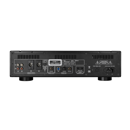 Vincent CD-S1.2 Röhren-CD-Player Rückansicht mit XLR-, Cinch- und Digitalausgängen
