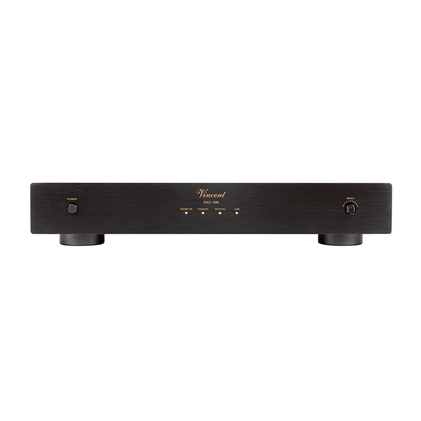 Vincent DAC-1 MK D/A-Wandler schwarz Frontansicht