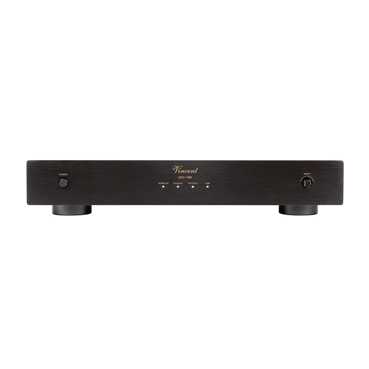 Vincent DAC-1 MK D/A-Wandler schwarz Frontansicht