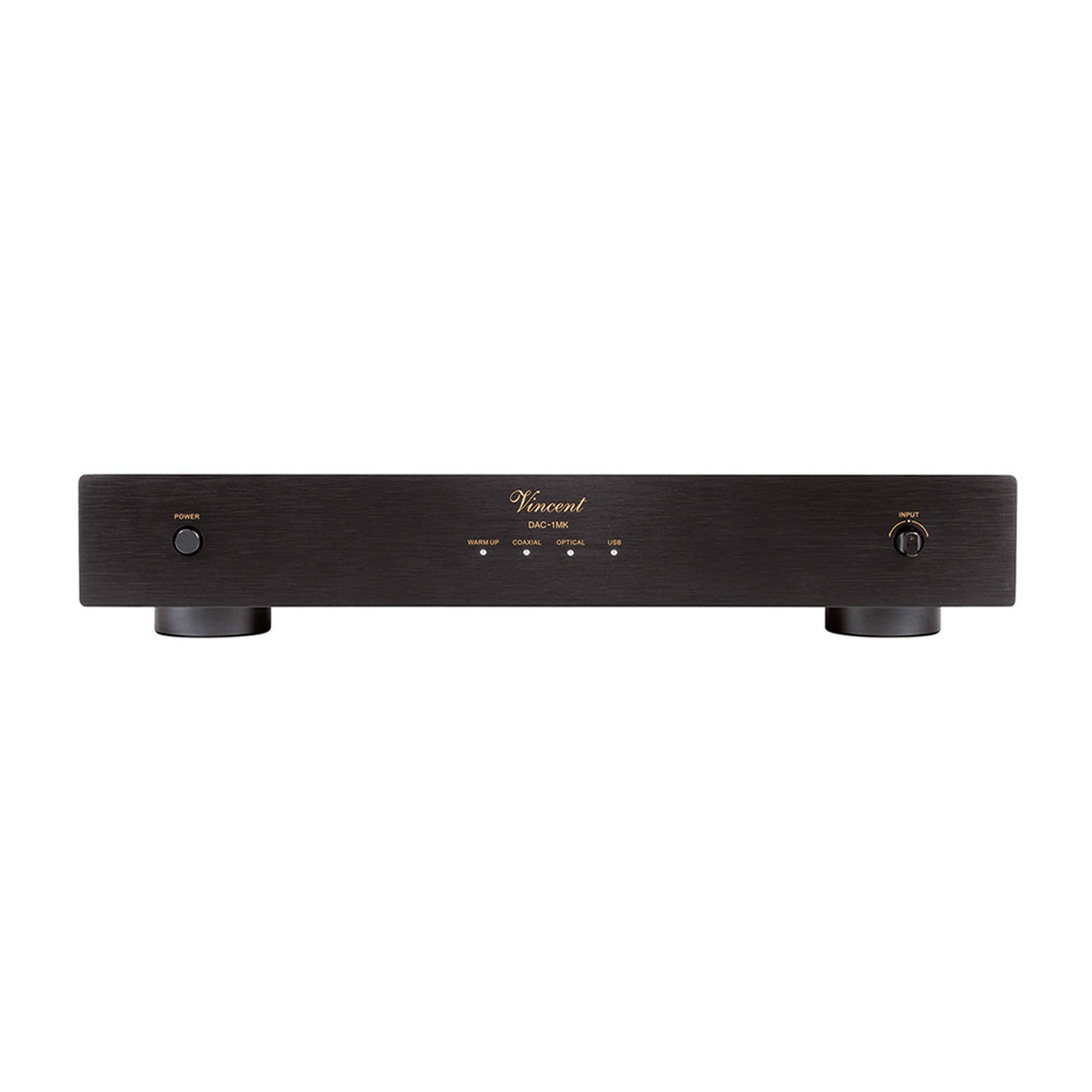 Vincent DAC-1 MK D/A-Wandler schwarz Frontansicht