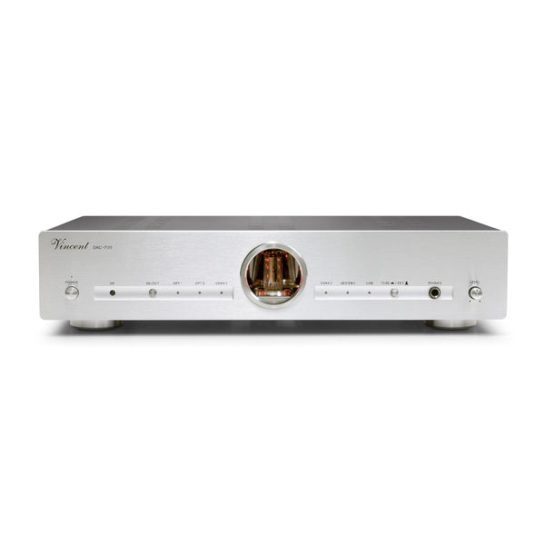 Vincent DAC-700 Röhren-DAC silber Frontansicht