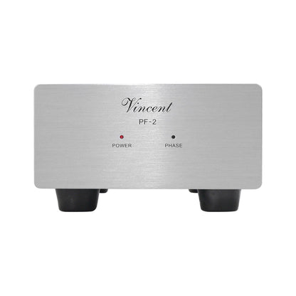 Vincent PF-2 Netzfilter silber Frontansicht