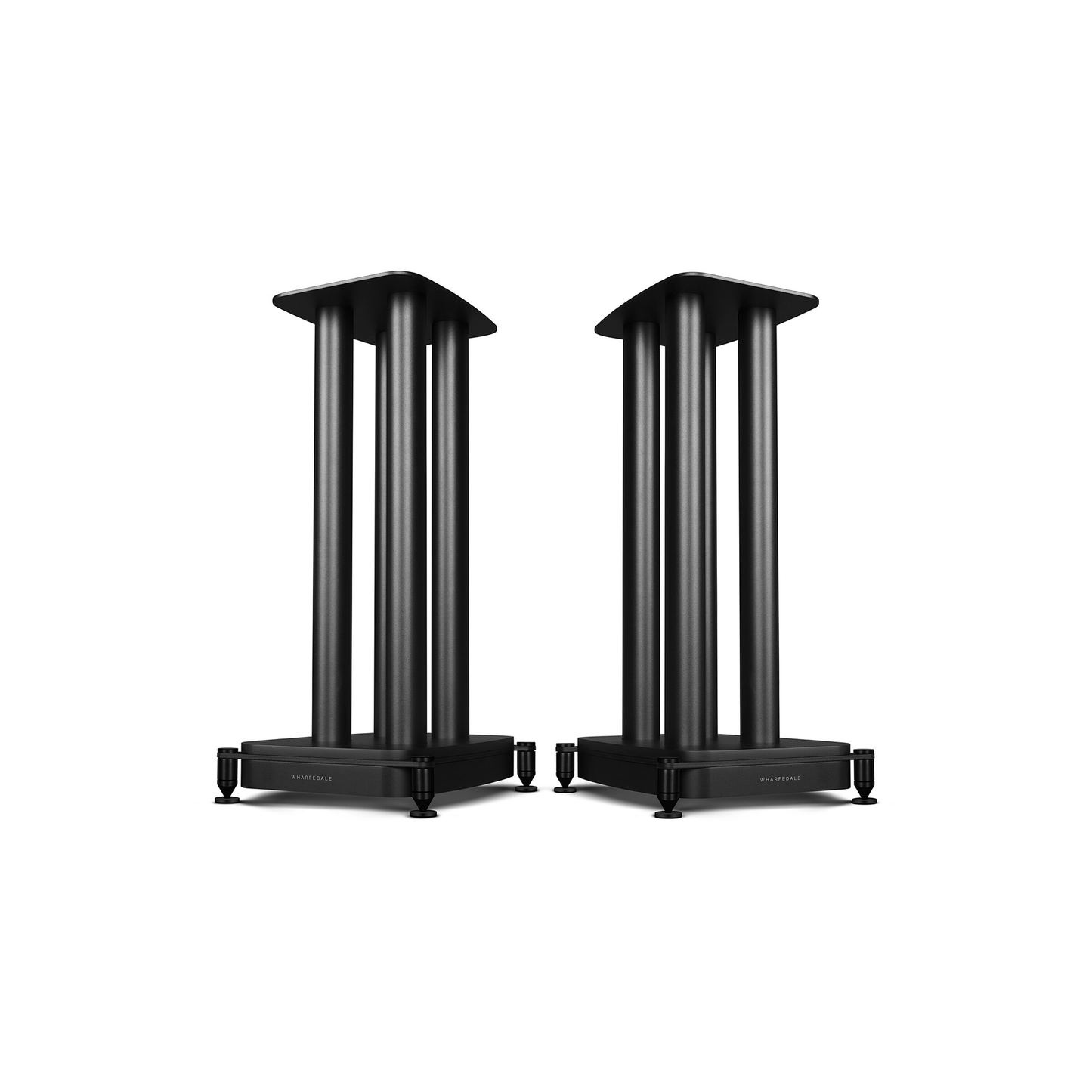 Wharfedale EVO 5.1 Stand Lautsprecher-Ständer Schwarz Paaransicht