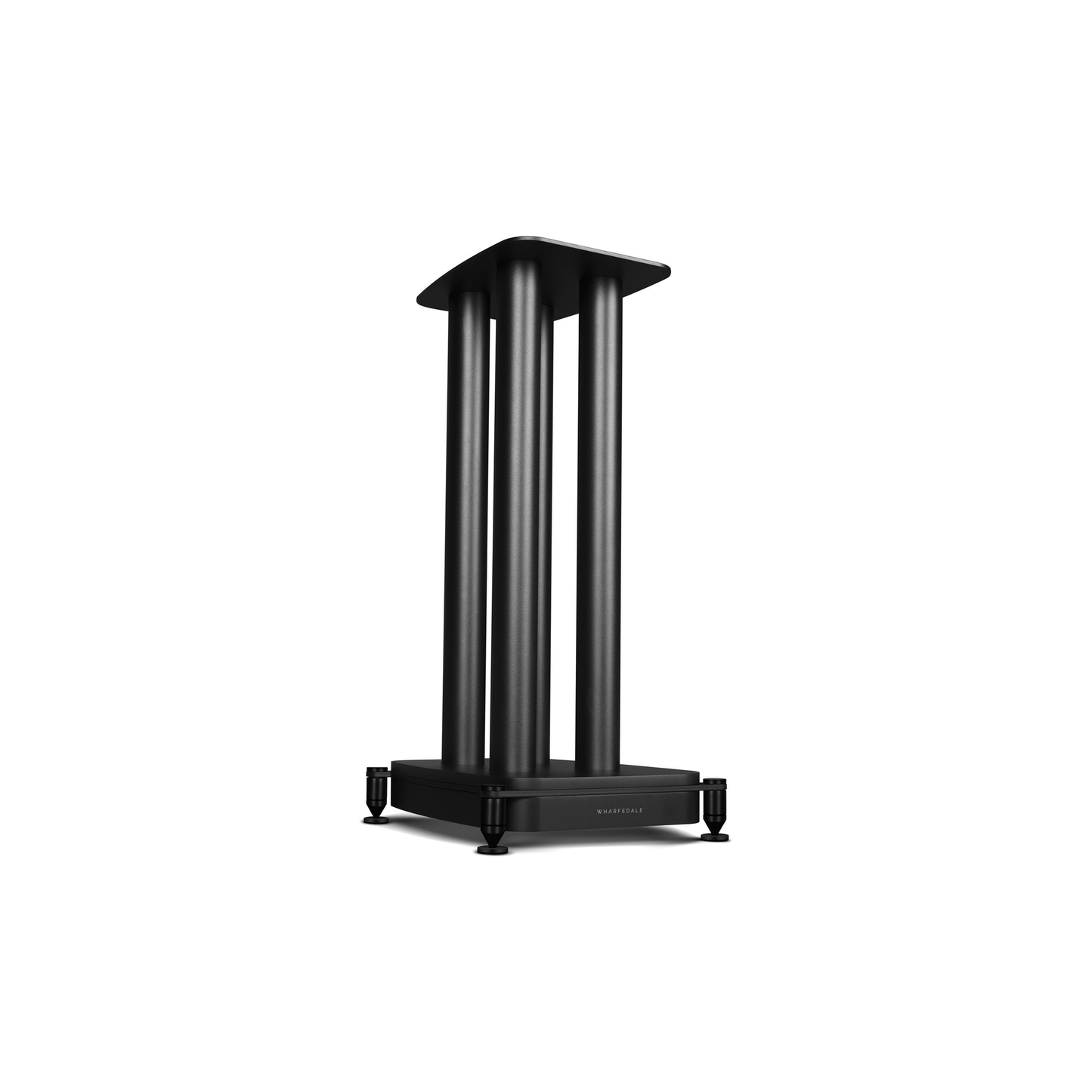 Wharfedale EVO 5.1 Stand Lautsprecher-Ständer Schwarz Schrägansicht von der Gegenseite