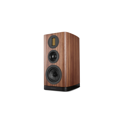 Wharfedale EVO 5.2 Regallautsprecher Nussbaum Schrägansicht
